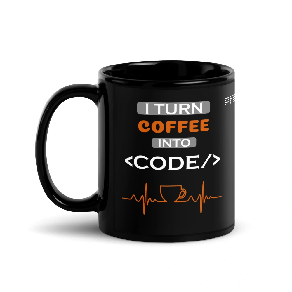 Picture of I Turn Coffee Into Code Coffee Mug
