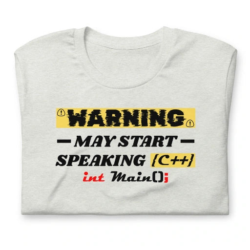 Picture of May start speaking C++ Shirt