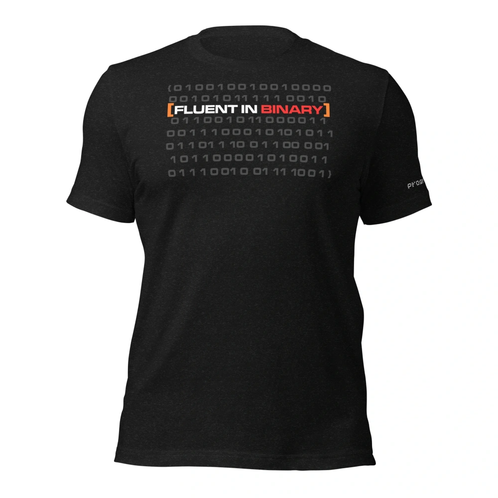 Picture of Fluent In Binary Shirt