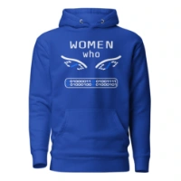 Picture of Women Who Code Binary Hoodie