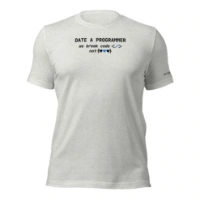 Picture of Date A Programmer Shirt