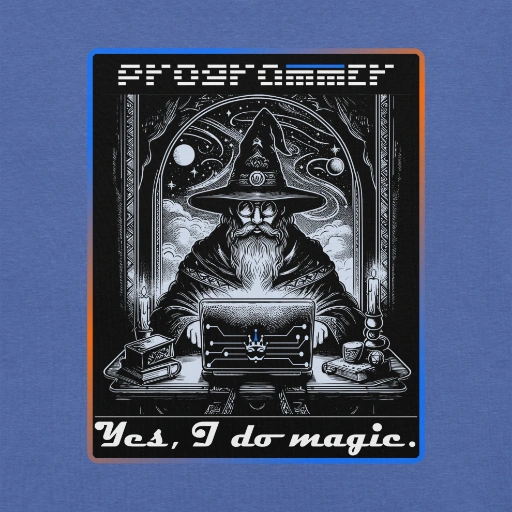 Picture of Wizard Programmer Shirt