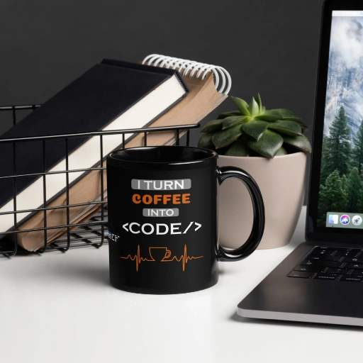 Picture of I Turn Coffee Into Code Coffee Mug