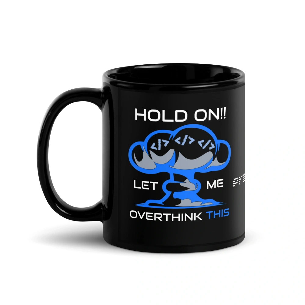 Picture of Hold On Let Me Overthink This Coffee Mug