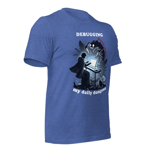 Picture of Debugging My Daily Dungeon Shirt