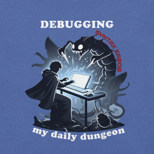 Picture of Debugging My Daily Dungeon Shirt