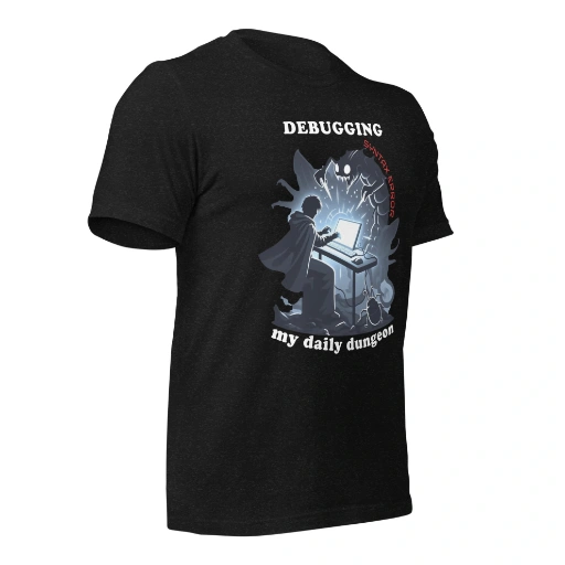 Picture of Debugging My Daily Dungeon Shirt