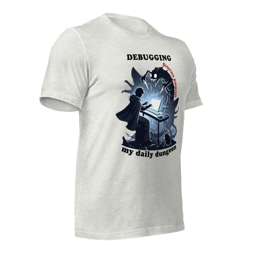 Picture of Debugging My Daily Dungeon Shirt