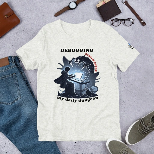 Picture of Debugging My Daily Dungeon Shirt