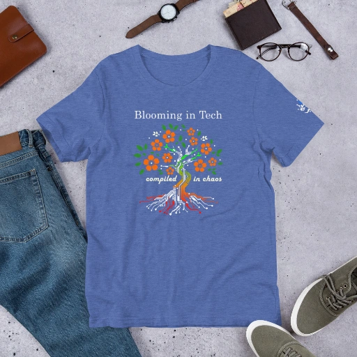 Picture of Blooming In Tech Shirt