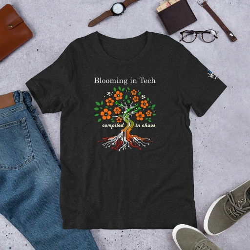 Picture of Blooming In Tech Shirt