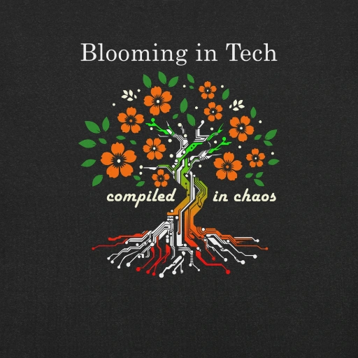 Picture of Blooming In Tech Shirt