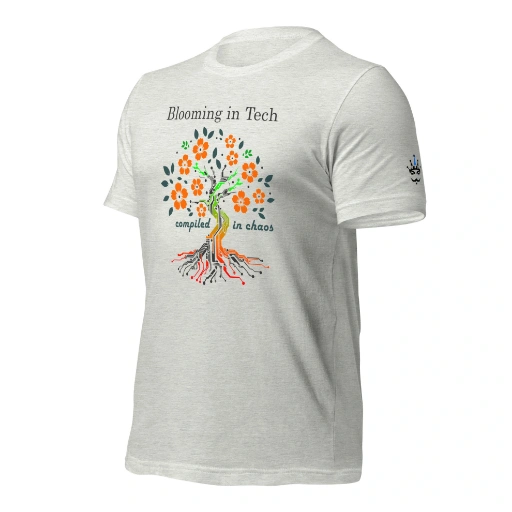 Picture of Blooming In Tech Shirt