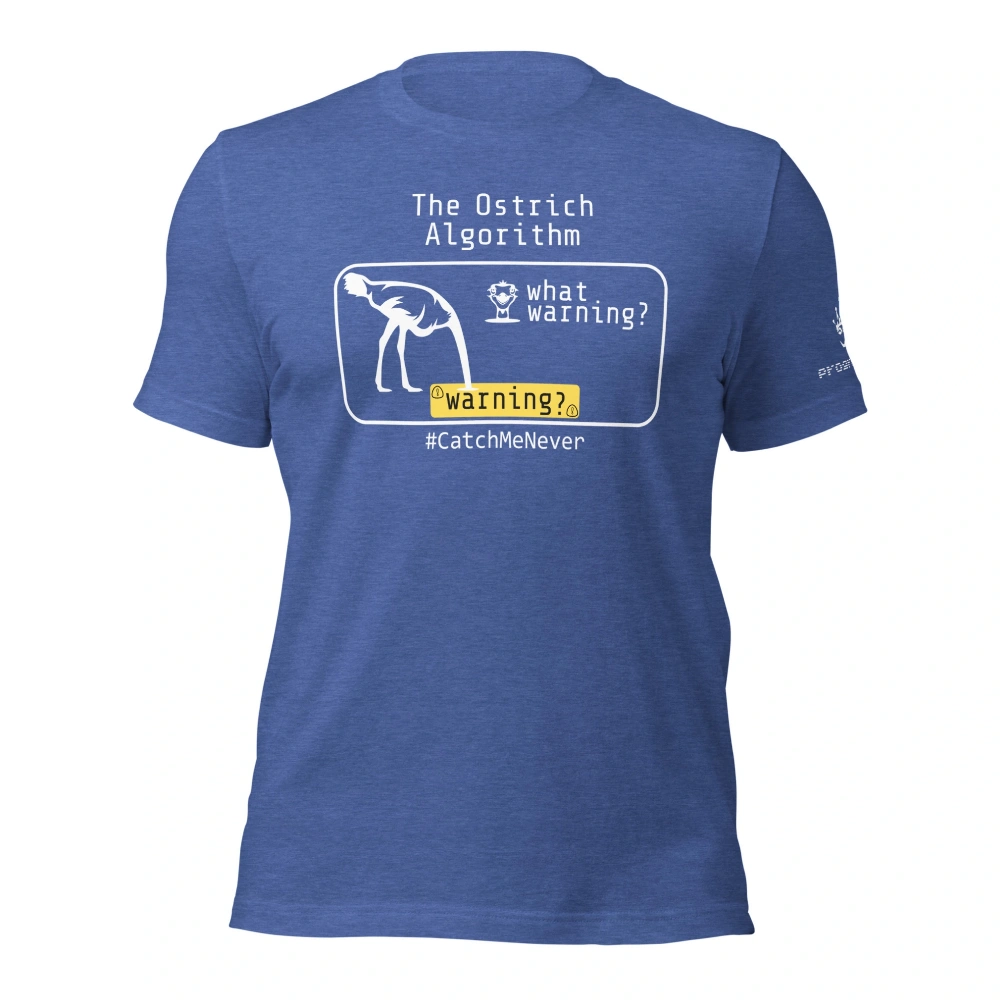 Picture of The Ostrich Algorithm Shirt