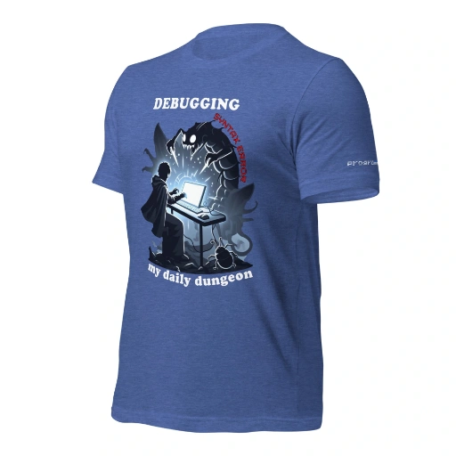 Picture of Debugging My Daily Dungeon Shirt