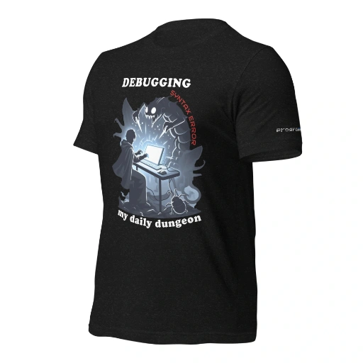 Picture of Debugging My Daily Dungeon Shirt