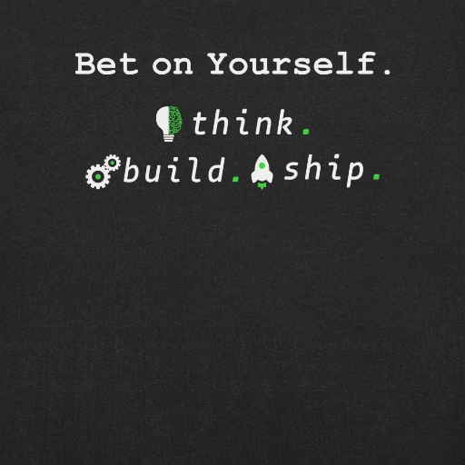 Picture of Bet On Yourself Shirt