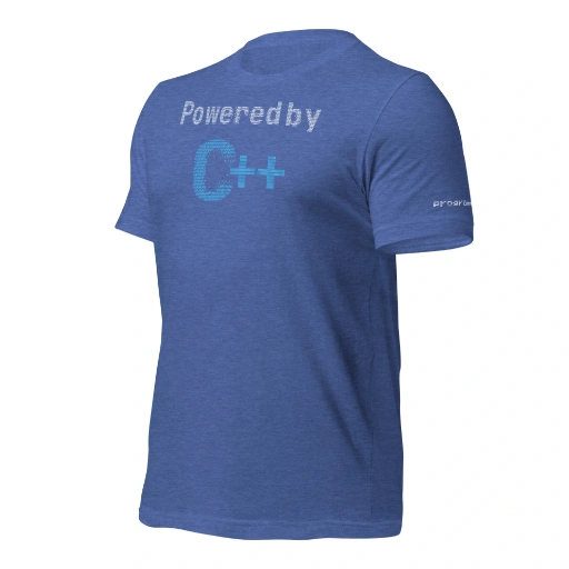 Picture of Powered By C++ Shirt