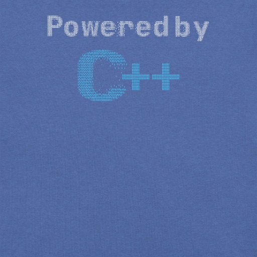 Picture of Powered By C++ Shirt