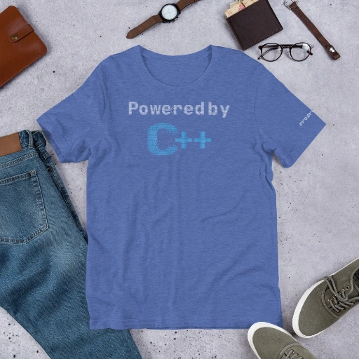 Picture of Powered By C++ Shirt