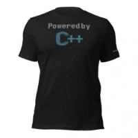 Picture of Powered By C++ Shirt