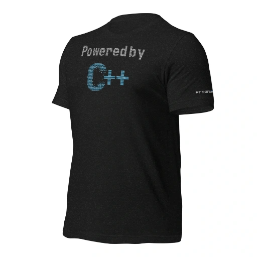 Picture of Powered By C++ Shirt