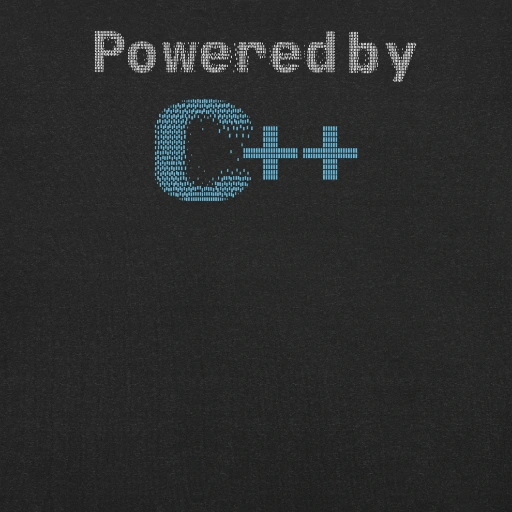 Picture of Powered By C++ Shirt