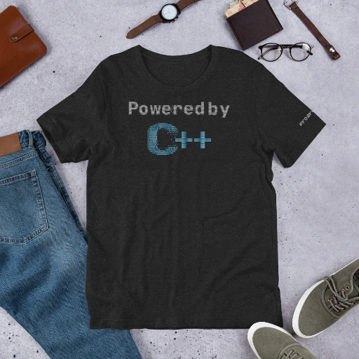 Picture of Powered By C++ Shirt