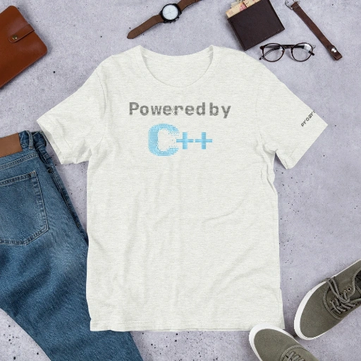 Picture of Powered By C++ Shirt