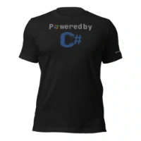 Picture of Powered By C-Sharp Shirt